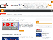 Tablet Screenshot of pcsoftwareclub.com